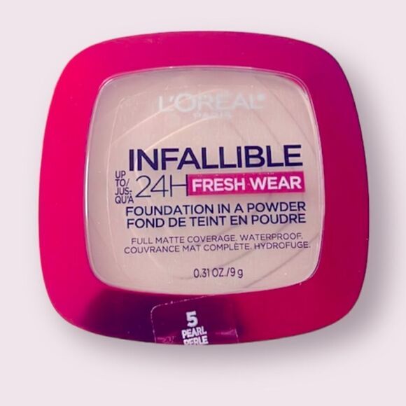 L’Oreal Infalible 24hr Fresh Wear Foundation Powder Pearl 5 - Picture 1 of 7